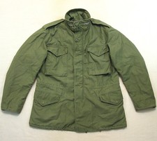 Vietnam War US Army USMC M1965 Field Jacket OG-107 Med Reg M65 1968 EXC COND picture