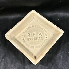 Vintage Porcelain Advertising REA Express Trinket Dish picture