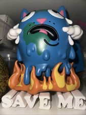 Ripndip Lord Nermal Save The World Vinyl Figure Limited Edition Designer Toy picture