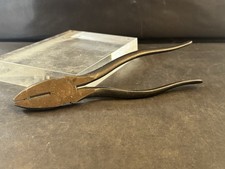 Vintage Utica Lubring Patented LINEMAN PLIERS UTICA 259-7 USA picture