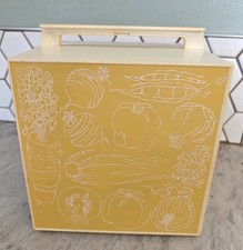 Vintage Retro Recipe Card Holder Rolodex Hand written cards Bedford Creations picture