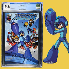 MEGAMAN #1 (Dreamwave, 2003) CGC 9.6 NM+ (WP) Augustyn & Mic Fong - 1st Megaman picture