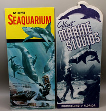 MarineLand Seaquarium Florida Aquarium Travel Brochures Vintage picture