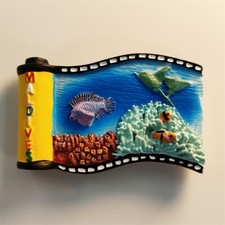 Maldives Seabed Lionfish Devil fish Tourist Souvenir 3D Resin Fridge Magnet Gift picture
