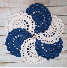 Handmade, Crochet, Vase/pot Plant Coaster picture