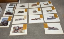13 Vintage Jerome Biederman Prints Of  Vintage Trains  USS Cresote picture
