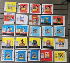 Non-Sport Trading Card Wax Pack Wrapper lot (24) 1970s 1980s Topps Fleer Donruss picture