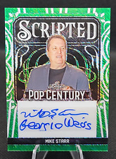 2024 Leaf Pop Century MIKE STARR Scripted Auto Green Shimmer 1/4 