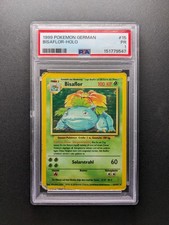 1999 Pokemon BISAFLOR - 15/102 - Holo - Base Set DE - PSA 1 picture