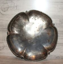 Antique German WMF silver plated footed bowl platter picture