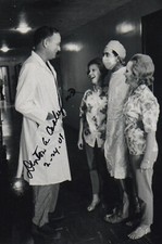 Dr. Denton Cooley Signed Autographed 4x6 Inch Photo Human Heart Transplant picture