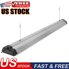 4 Ft LED Shop Light 10000 Lumen W/ Motion Steel Tread Plate Plastic Frosted Lens picture