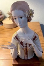 Antique Cybis Porcelain Bust 