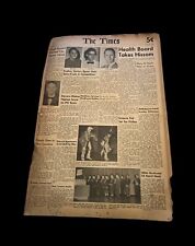 Vintage Newspaper. The Times. Sand Springs OK. Antique Advertisements. 1960 picture