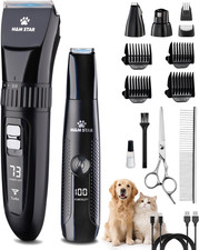 Dog Grooming Kit, Quiet Dog Clippers for Grooming Heavy Thick Coats picture