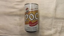 Vintage P O C Beer Can Steel isw picture