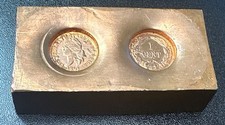 RARE 1861 Confederate States of America Cent Bashlow Restrike Copper #7 of 100 picture
