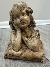 Vintage Fabbri Art Studio H-157 Girl Figurine Sculpture San Francisco 7” picture