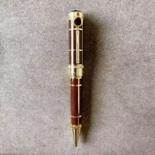 Luxury Great Writers Doyle Series Brown+Gold Clip 0.7mm nib Ballpoint Pen picture