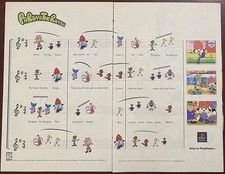1997 Parappa The Rapper PS1 Playstation 1 Vintage Print Ad/Poster Video Game Art picture