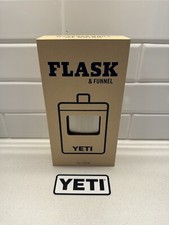 YETI Flask & Funnel - RARE & SOLD OUT - Limited Release - Stainless Steel - NEW picture