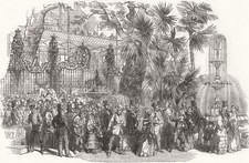 GREATE EXHIBITION. Visit of the Colonization Loan Society's Emigrants 1851 picture