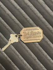 Vintage Hotel Key & Key Fob Del Monte Hyatt House Monterey, California Room #218 picture