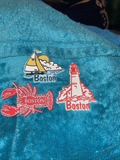 3 Boston themed Refrigerator Magnet - Lobester, Sail Boat, and Light House picture