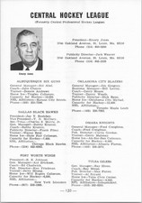 1973-74 Central Hockey League CHL Team Directory - Vintage Article Page picture