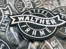 WALTHER - 2D & 3D PVC PATCH  - WHITE & BLACK  picture