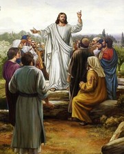 Catholic print picture - Proclamation of the Kingdom T - 8x10 ready to be framed picture