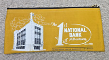 First National Bank Of Allentown PA Since 1855 Zip Up  Bank Bags  by Rifkin picture
