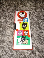 VINTAGE 90s TAMA AND FRIENDS DOUBLE SIDED PINK PENCIL CASE SANRIO SONY picture