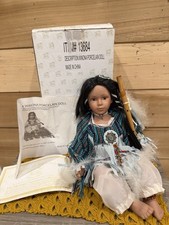 Ashton Drake Heritage Winona Doll Seated With Flute Box And Certificate Included picture