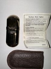 Vintage Marlboro Brass No. 6 Lighter with Case and Instructions picture