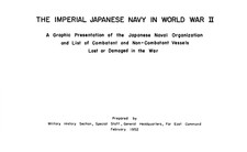 305 page Imperial Japanese Navy in World War II Manual Book on Data CD picture