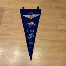 Vintage 1940s US Air Force in South Pacific WWII Australia Kangaroo Pennant 24
