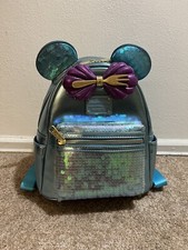 New Disney Cruise Line Exclusive Little Mermaid Ariel Sequin Loungefly  picture