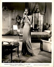 LD419 Original Photo MADELEINE CARROLL 1937 