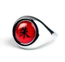 Itachi Uchiha Akatsuki Member's Ring Adjustable Size Red New picture