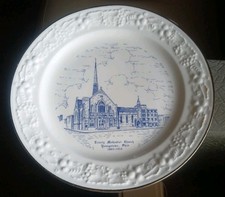 Trinity Methodist Church 1803 - 1953 Collectible Plate Youngstown Ohio (R) picture