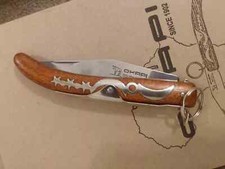 PREMIUM ORIGINAL Okapi LOCK RING Knife 907E South Africa Carbon Steel picture