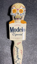 MODELO ESPECIAL Day of the Dead Sugar Skull Beer Tap Handle Kegerator Bar Draft picture