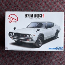 AOSHIMA No. 15 1/24 Nissan Skyline 2000GT-R KPGC110 '73 Plastic Model Kit picture