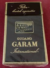 Vintage Gudang Garam Internacional Cigarette Cigarettes Cigarette Paper Box Empt picture