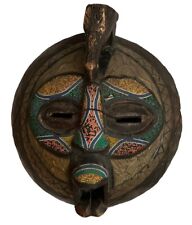 20” Large Vintage Wall Hanging African ? Mask Primitive picture