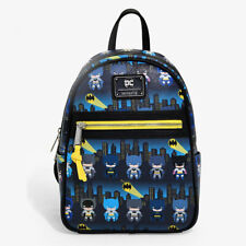 DC Comics 80th Anniversary Chibi Loungefly Mini Backpack Batman Collection picture