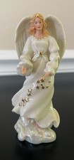 Lenox Figurine Star Giver Angel Ivory Porcelain 24 kt Gold 5