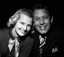 England Singer Joan Regan is pictured with bandleader Peter Crawford Old Photo picture