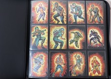 1986 GI JOE Hasbro Action Card Milton Bradley 192 Card Complete Set No Stickers picture